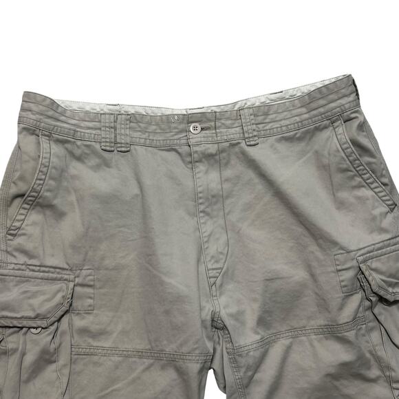Polo Ralph Lauren Men‎ Cargo Shorts 42 Beige Outdoor Utility Rugged Hike Classic - Picture 6 of 11